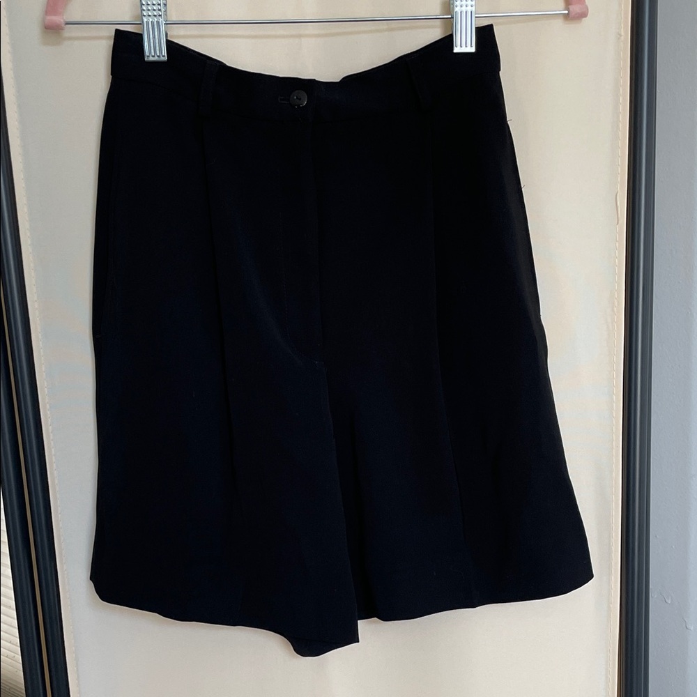 Anne Klein Black High Waist Women's Shorts